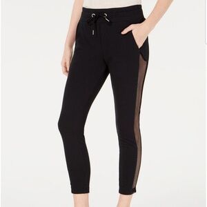 MATERIAL GIRL Mesh-Panel Sweatpants